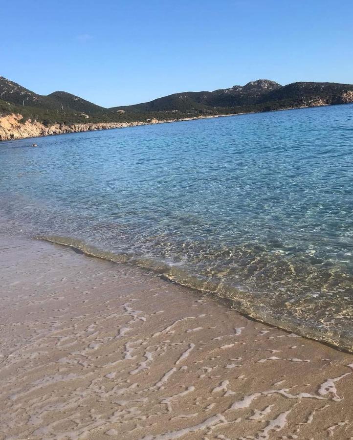 Villa Bianca Chia Esterno foto