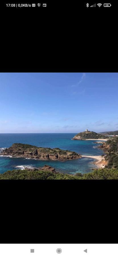 Villa Bianca Chia Esterno foto